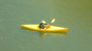 Kayak en cala Moraig